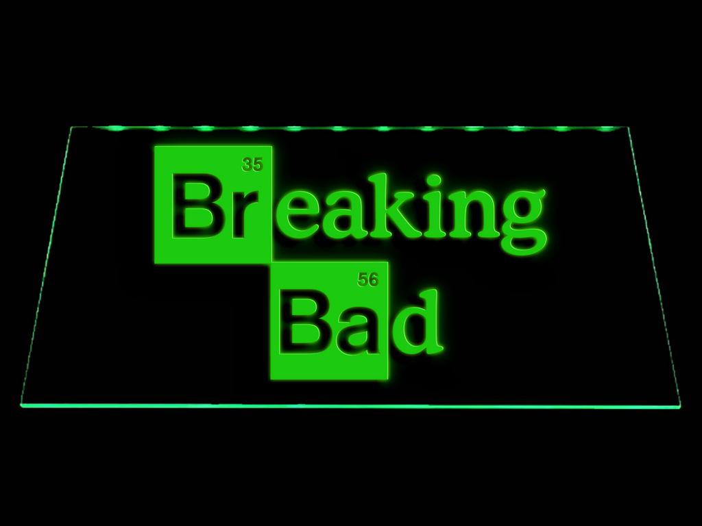 FREE Breaking Bad LED Sign - Green - TheLedHeroes