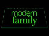 Modern Family LED Neon Sign USB - Green - TheLedHeroes