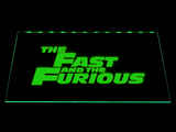 Fast and Furious (2) LED Neon Sign USB - Green - TheLedHeroes