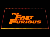 Fast and Furious (2) LED Neon Sign USB - Orange - TheLedHeroes