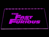 Fast and Furious (2) LED Neon Sign USB - Purple - TheLedHeroes
