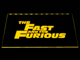 Fast and Furious (2) LED Neon Sign Electrical - Yellow - TheLedHeroes