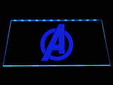 Avengers LED Neon Sign Electrical - Blue - TheLedHeroes