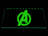 FREE Avengers LED Sign - Green - TheLedHeroes