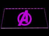 Avengers LED Neon Sign USB - Purple - TheLedHeroes