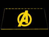 Avengers LED Neon Sign Electrical - Yellow - TheLedHeroes