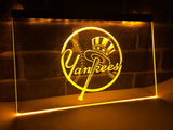 FREE New York Yankees LED Sign - Yellow - TheLedHeroes