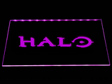 Halo LED Neon Sign USB - Purple - TheLedHeroes