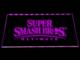 Super Smash Bros Ultimate LED Neon Sign USB - Purple - TheLedHeroes