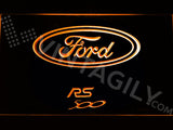 FREE Ford RS 500 LED Sign - Orange - TheLedHeroes