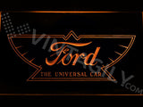 Ford The Universal Car LED Sign - Orange - TheLedHeroes