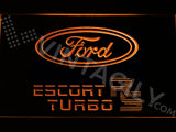 FREE Ford Escort RS Turbo LED Sign - Orange - TheLedHeroes