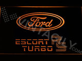 Ford Escort RS Turbo LED Neon Sign Electrical - Orange - TheLedHeroes