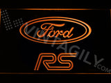 FREE Ford RS LED Sign - Orange - TheLedHeroes