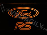 Ford RS LED Sign - Orange - TheLedHeroes