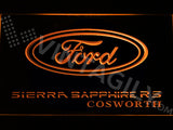 FREE Ford Sierra RS Cosworth LED Sign - Orange - TheLedHeroes