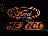 Ford Mexico LED Neon Sign USB - Orange - TheLedHeroes