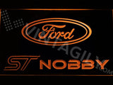 Ford ST Nobby LED Neon Sign USB - Orange - TheLedHeroes