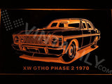 Ford XW GTHO Phase 2 1970 LED Neon Sign USB - Orange - TheLedHeroes