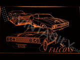 Ford Falcons X LED Neon Sign USB - Orange - TheLedHeroes