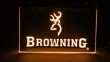 Browning Firearms LED Neon Sign USB - Orange - TheLedHeroes