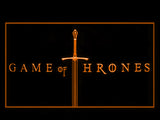 FREE Game Of Thrones (2) LED Sign - Orange - TheLedHeroes