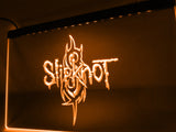 Slipknot Band Logo Rock n Roll LED Neon Sign Electrical - Orange - TheLedHeroes