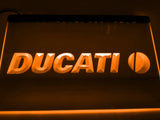 FREE Ducati LED Sign - Orange - TheLedHeroes