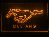 FREE Ford Mustang LED Sign - Orange - TheLedHeroes