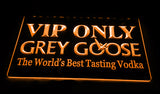 FREE Grey Goose VIP Only LED Sign - Orange - TheLedHeroes