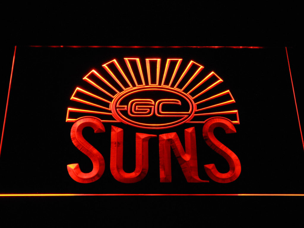 Gold Coast Football Club LED Neon Sign Electrical - Orange - TheLedHeroes