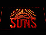 Gold Coast Football Club LED Neon Sign Electrical - Orange - TheLedHeroes
