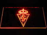 Sporting de Gijón LED Sign - Orange - TheLedHeroes