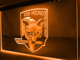 Metal Gear Solid Wolf LED Neon Sign Electrical - Orange - TheLedHeroes