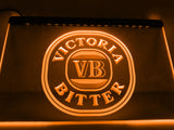 FREE Victoria Bitter Beer LED Sign - Orange - TheLedHeroes