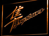Hayabusa LED Neon Sign USB - Orange - TheLedHeroes