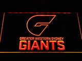 Greater Western Sydney Giants LED Neon Sign USB - Orange - TheLedHeroes