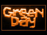 Green Day Music Rock Roll LED Neon Sign USB - Orange - TheLedHeroes