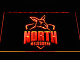 North Melbourne Football Club LED Neon Sign Electrical - Orange - TheLedHeroes