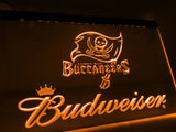 FREE Tampa Bay Buccaneers Budweiser LED Sign - Orange - TheLedHeroes