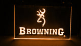 FREE Browning Firearms LED Sign - Orange - TheLedHeroes