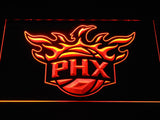 Phoenix Suns 2 LED Neon Sign USB - Orange - TheLedHeroes