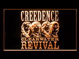 Creedence Clearwater Revival LED Neon Sign Electrical - Orange - TheLedHeroes