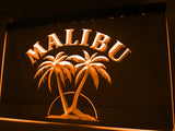 FREE Malibu  LED Sign - Orange - TheLedHeroes