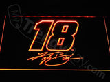 Kyle Busch LED Neon Sign Electrical - Orange - TheLedHeroes