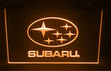 Subaru LED Neon Sign USB - Orange - TheLedHeroes