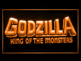 Godzilla King of the Monsters 2 LED Neon Sign USB - Orange - TheLedHeroes