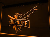 Smirnoff Vodka Wine Beer Bar LED Neon Sign Electrical - Orange - TheLedHeroes