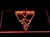 FREE Sydney Swans LED Sign - Orange - TheLedHeroes