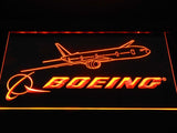 Boeing LED Neon Sign USB - Orange - TheLedHeroes